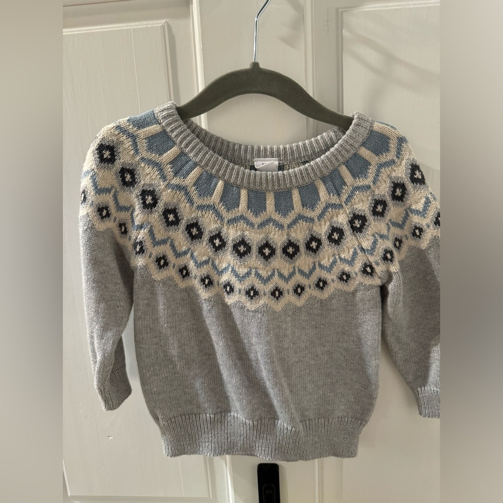 BabyGAP fair isle sweater (12-18 months)